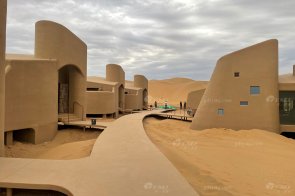 天一美家 | 西貝沙漠訓練基地酒店-現代簡約實木家具項目完工實拍!